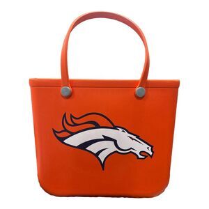 Logo Brands Oversized NFL Team Logo Venture Tote Bag, Denver Broncos